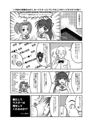 『P型症候群』管理人、涼の宮さんから貰った、『10周年の感謝を込めて、光一マスターにいろいろなことをやってもらおうの巻!!』